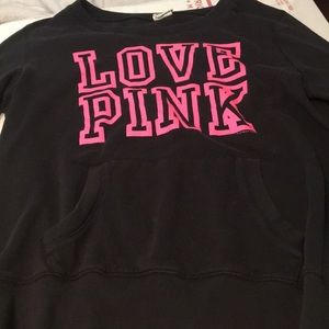 Victoria’s Secret pink sweatshirt